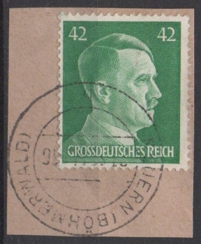 Michel Nr. A795, Freimarke auf Briefstück.